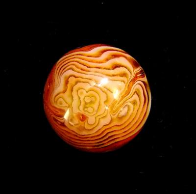 BANDED AGATE SPHERE.   SP12821POL