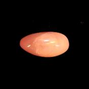 ROSE QUARTZ POLISHED PEBBLE/ PALMSTONE.   SP13394POL
