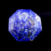 Lapis Lazuli Faceted Diamond Carving.   SP15468POL