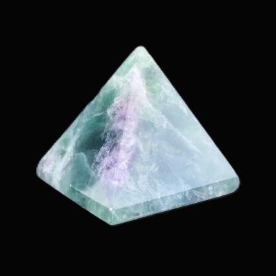 Gemstone Pyramid In Fluorite.   SP17301POL