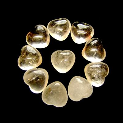 QUARTZ MINI PUFF HEARTS (10 PACK).   SPR14587WH