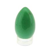 Gemstone Mini Egg in Green Aventurine.   SPR15830POL