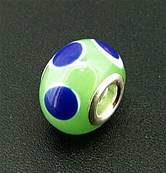 CHARM BEAD WITH STERLING SILVER LINING. 68200046