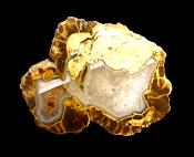 PATAGONIAN AGATE NODULE SECTION.   SP10242POL