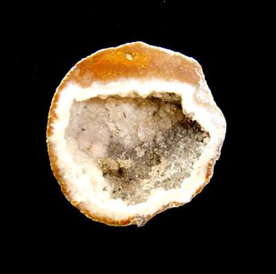 AGATE GEODE SECTION (POLISHED CUT FACE).   SP12155POL