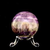 Gemstone Sphere in Fluorite.   SP15256POL