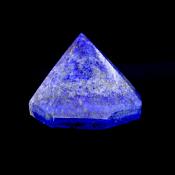 Lapis Lazuli Faceted Diamond Carving.   SP15468POL