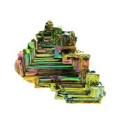 Bismuth Crystal Specimen, (Laboratory Grown).   SP16036