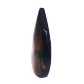 Fully Polished 'Flame' Carving In Tiger's Eye.   SP17203POL  