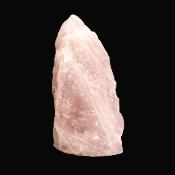 Rose Quartz Raw Crystal Specimen With Flat Cut Base To Stand.   SP17402