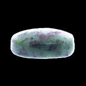 Ruby In Zoisite Fully Polished Pebble/ Palm Stone.   SP17468POL