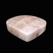 Cream Sheen Moonstone Gemstone Polished Heart Carving.   SP17555POL