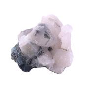 Calcite formations On Fluorite Matrix Crystal Specimen.   SP17599 