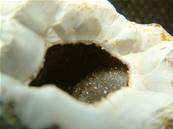 AGATE WITH QUARTZ GEODE SPECIMEN. SP2915