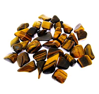 TIGER'S EYE POLISHED TUMBLE STONES 1KG BAG (EXTRA GRADE) SIZE 3.   SPR14400WHB