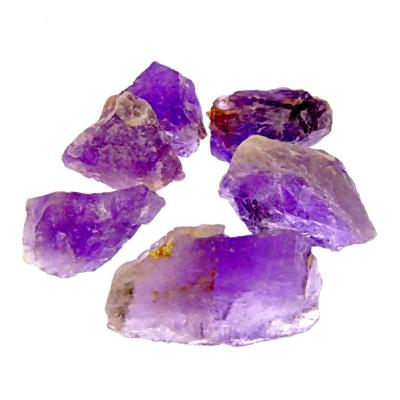 RAW AMETHYST CRYSTAL CHUNKS 5Kg BAG (A/B GRADE).   SPR14415WHC
