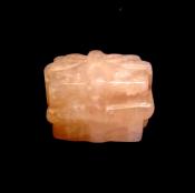 Gemstone Mini Present/ Gift Carving In Rose Quartz.   SPR15509POL