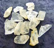 PETALITE ROUGH CRYSTAL CHIPS (LARGE SIZE). SPR8996