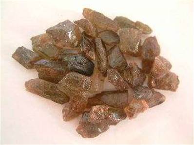 ANDALUSITE CRYSTAL SPECIMEN  .10 pack ANDLST02