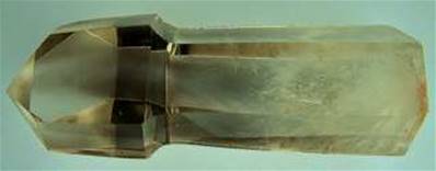 SMOKEY QUARTZ SCEPTOR POINT SPECIMEN ( POLISHED). 82 X 28 X 21MM APROX. 96g. SP1365POL