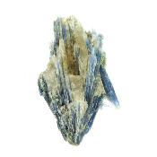 Blue Kyanite With Quartz Raw Crystal Specimen.   SP15945
