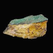 Azurite With Malachite Formations On Matrix Specimen.   SP16760