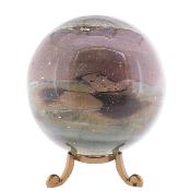 Gemstone Sphere In Ocean Jasper.   SP17117SLF