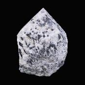 Black Tourmaline In Quartz Raw Top Polished Point Specimen.   SP17497POL