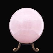 Gemstone Sphere In Rose Quartz.   SP17825POL
