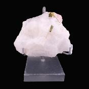 Watermelon Tourmaline Crystal Formation On Milky Quartz Matrix.   SP17840