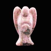 Gemstone Angel Carvings In Rhodonite.   SPR17731POL
