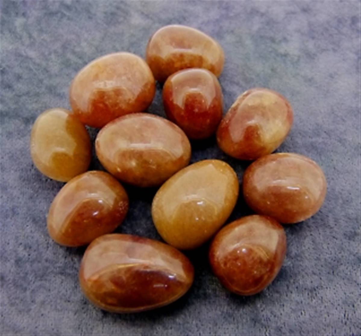 RASPBERRY QUARTZ POLISHED TUMBLE STONES. SPR8535POL