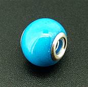 CHARM BEAD WITH STERLING SILVER LINING. 68200039