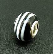 CHARM BEAD WITH STERLING SILVER LINING. 68200049