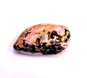 RHODOCHROSITE WITH MANGANESE POLISHED PEBBLE.   SP11169POL