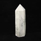 White Howlite Polished Point/ Tower.   SP15645POL