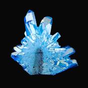 Aqua Aura Quartz Cluster Specimen.   SP16591