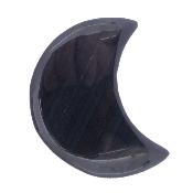 Ice Obsidian Polished Crescent Moon.   SP17354POL