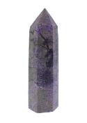 Atlantasite, Stitchtite With Serpentine Fully Polished And Facetted Point/ Tower Specimen.   SP17362POL