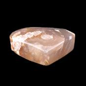 Flower Agate Gemstone Polished Heart Carving.   SP17552POL