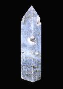 Moss Agate Fully Polished And facetted Point/ Tower Specimen.   SP17568POL