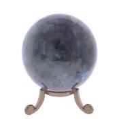 Gemstone Sphere In Labradorite.   SP17767POL