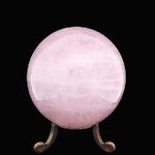 Gemstone Sphere In Rose Quartz.   SP17808POL