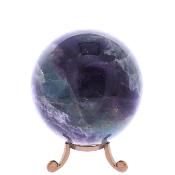 Gemstone Sphere In Fluorite.   SP17811SLF