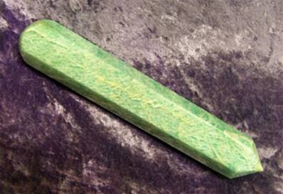 AMAZONITE POLISHED HEALING WAND. SP5136POL