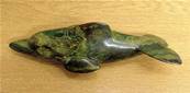 ONE OFF DOLPHIN CARVING IN VERDITE. SP6883POL