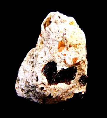 FIRE OPAL CRYSTALS IN MATRIX SPECIMEN.   SP9980