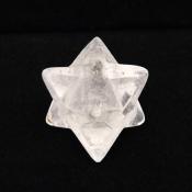 Mini Merkaba Star In Quartz.   SPR15579POL