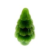 A GEMSTONE CHRISTMAS TREE CARVING IN GREEN AVENTURINE.    SP12967POL
