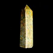 GEMSTONE POLISHED AND FACETED POINT IN MARIPOSITE.   SP13885POL